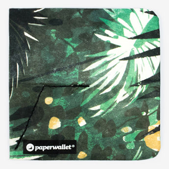 Coin Pouch Botanic - Open Coin Pouch Outside Design