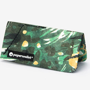 Coin Pouch Botanic - Front Design standing on sides