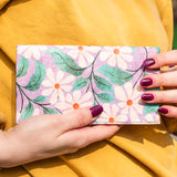 Clutch Wallet Boho Daisies