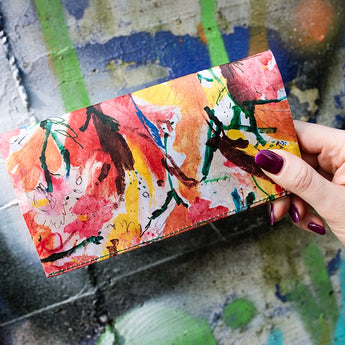 Clutch Wallet Among the Flowers