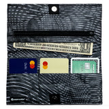 Clutch Wallet Ripples Black