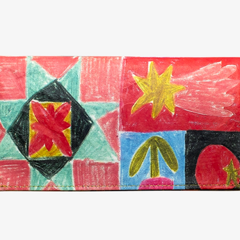 Clutch Wallet Garden Quilt
