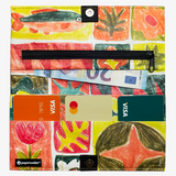 Clutch Wallet Garden Quilt