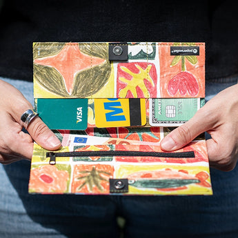 Clutch Wallet Garden Quilt