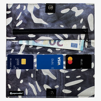Clutch Wallet Blue Animal