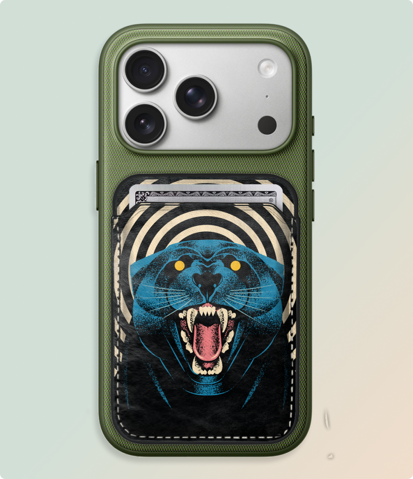 Works on top of your case.