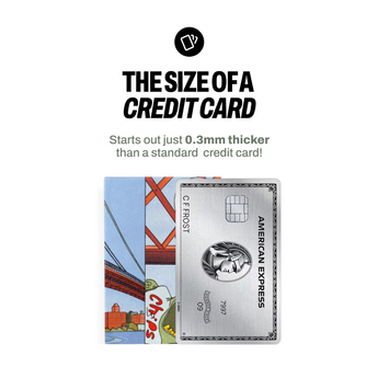 Micro Wallet Wild trail - Lifestyle image