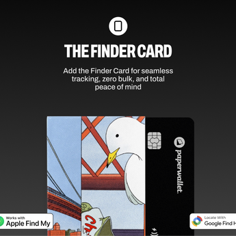 Micro Wallet Wild trail - Wallet Finder Card Upsell with wallet design