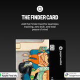 Micro Wallet Okkake Ninja - Wallet Finder Card Upsell with wallet design