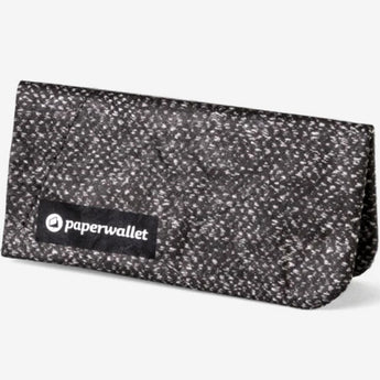 Coin Pouch Graphite - Front Design standing on sides