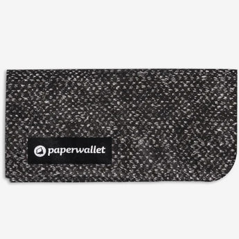 Coin Pouch Graphite - Front Design top view