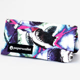 Coin Pouch Shark Feed - Front Design standing on sides