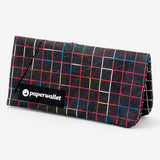 Coin Pouch Iridescent - Front Design standing on sides