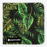 Coin Pouch Leaves - Open Coin Pouch Outside Design