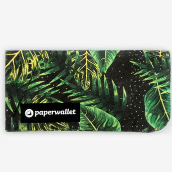 Coin Pouch Leaves - Front Design top view