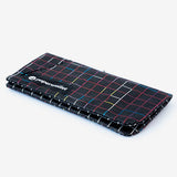 Coin Pouch Iridescent - Front Design laying flat side view
