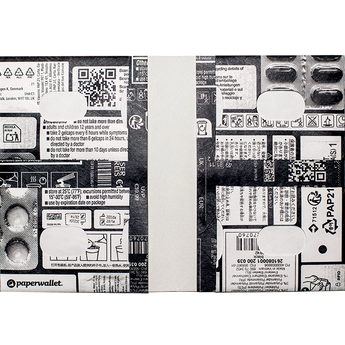 Passport Wallet Micrographix - Open Inside Design