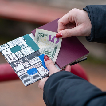 Passport Wallet Micrographix - Lifestyle image