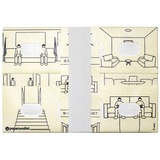 Passport Wallet Symmetry - Open Inside Design