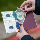 Passport Wallet Symmetry - Lifestyle image