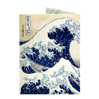 Passport Wallet The Great Wave - Front Design
