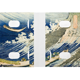 Passport Wallet The Great Wave - Open Inside Design