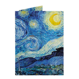 Passport Wallet The Starry Night - Front Design