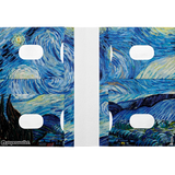 Passport Wallet The Starry Night - Open Inside Design