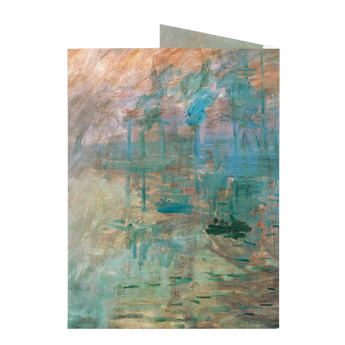 Passport Wallet Impression, Sunrise - Back Design