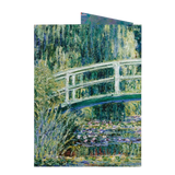 Passport Wallet Water Lily Pond - Back Design