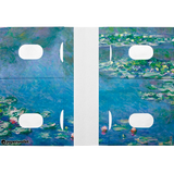 Passport Wallet Water Lily Pond - Open Inside Design