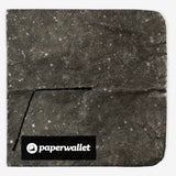 Coin Pouch Night Black - Open Coin Pouch Outside Design