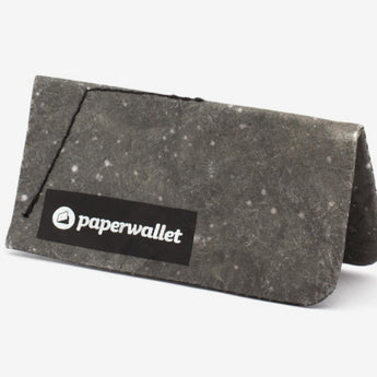 Coin Pouch Night Black - Front Design standing on sides