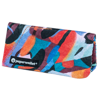 Coin Pouch Wealthy - Front Design standing on sides