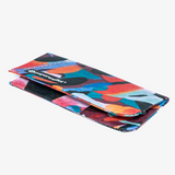 Coin Pouch Wealthy - Front Design laying flat side view