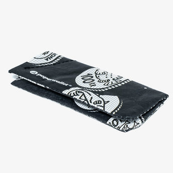 Coin Pouch Króna - Front Design laying flat side view