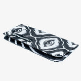 Coin Pouch Visual Cult - Front Design laying flat side view
