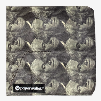 Coin Pouch Washington's Coiner - Open Coin Pouch Outside Design