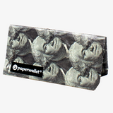 Coin Pouch Washington's Coiner - Front Design standing on sides