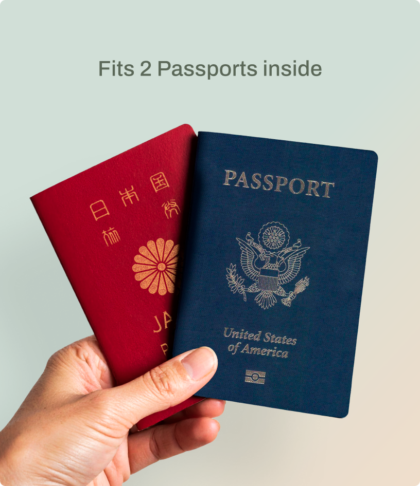 Up to 2 passports.
