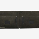 Slim Wallet Black - Open Wallet Inside Design