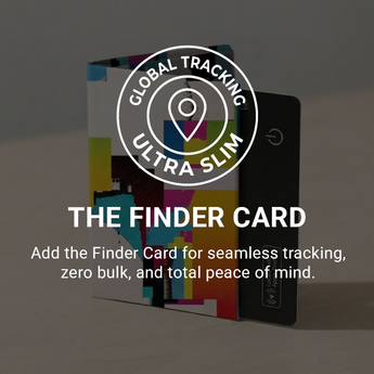 Micro Wallet Fragments of Venice - Wallet Finder Card Upsell with wallet design