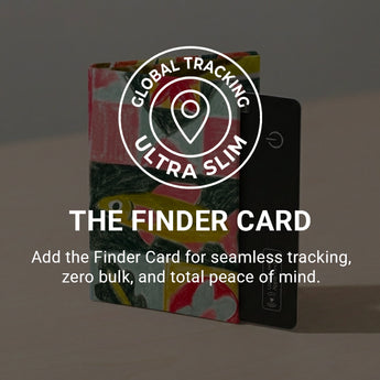 Micro Wallet Garden Quilt - Wallet Finder Card Upsell with wallet design