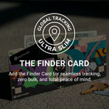 Slim Wallet Imagination - Open Wallet Inside Design with cards and cash