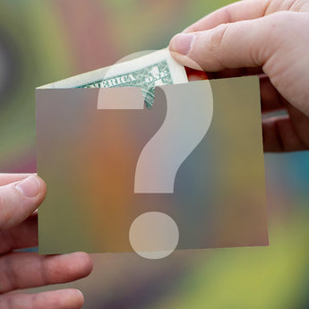 Micro Wallet Joyful Gathering - Open Wallet Inside Design with cards and cash