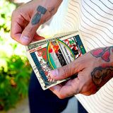 Micro Wallet Chaotic Beauty - Lifestyle image