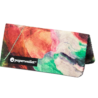 Coin Pouch Effetto farfalla - Front Design standing on sides