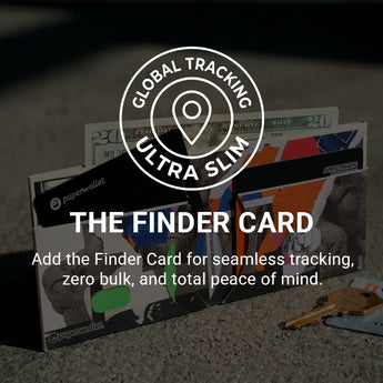 Slim Wallet Memory Glitch - Wallet Finder Card Upsell with wallet design