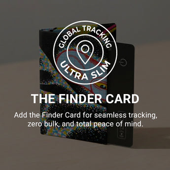 Micro Wallet Mysterious Woman - Wallet Finder Card Upsell with wallet design
