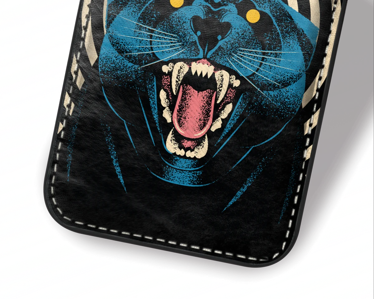 Feral MagSafe wallet close-up